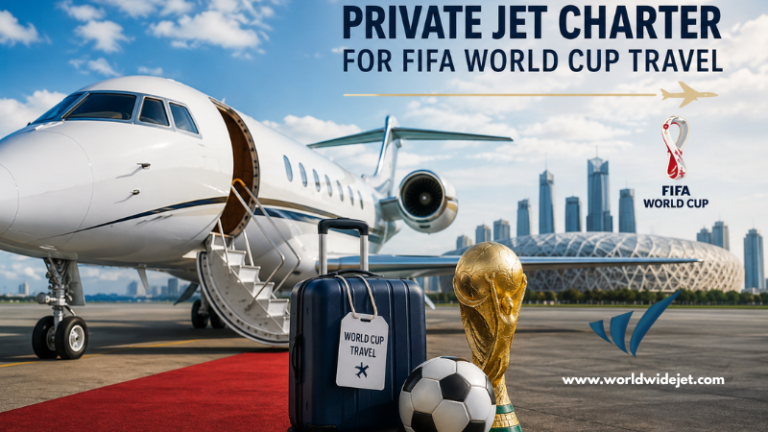 Private Jet Charter for FIFA World Cup Travel