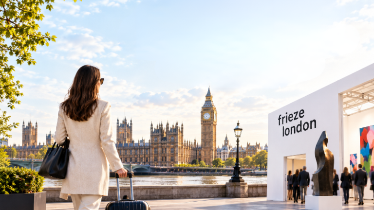 Private Jet Charter to Frieze London