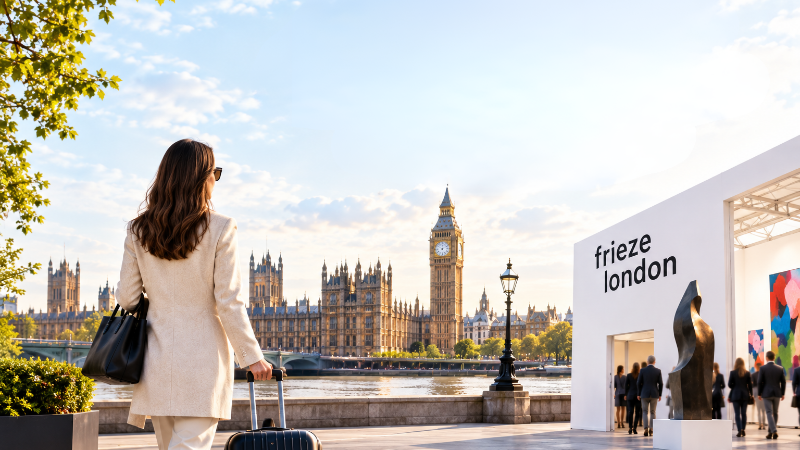 Private Jet Charter to Frieze London